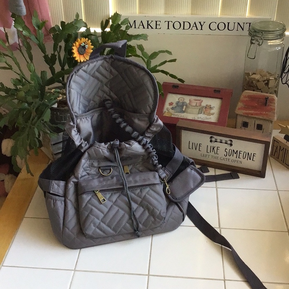 ‘Top Paw’ Mini Knapsack Pet Carrier/Backpack